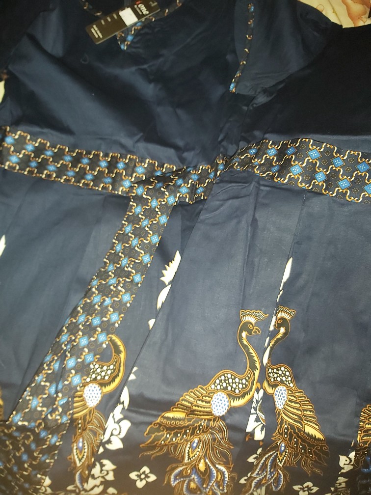 Kemeja Batik Anak 001 Jm - Dres Batik Anak - Kemeja Merah