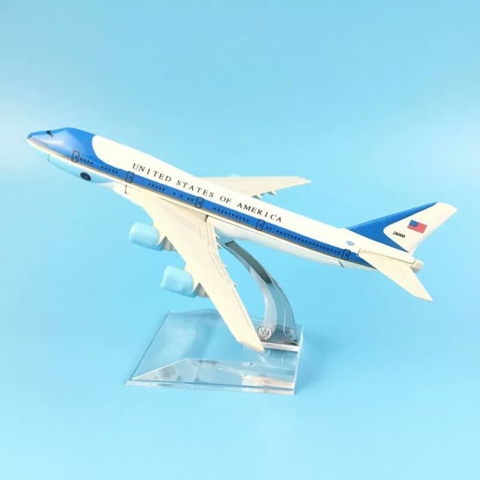 Promo! MINIATUR DIECAST PESAWAT UNITED STATES OF AMERICA USA HIASAN PAJANGAN Murah!