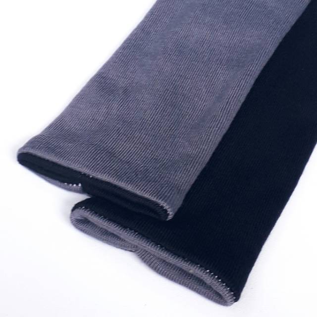 Handsock Manset Tangan 2 Warna Bahan Kaos Rib Bolak Balik 2 Tune 2 in 1 Bolbal ukuran 17cm Murah-5