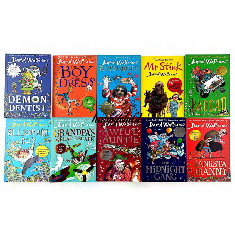 11 books David walliams must read series/buku import buku anak /happychild