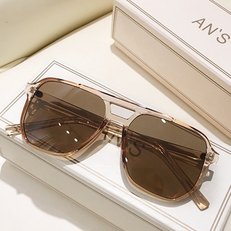 Kacamata Hitam Model double beam Gaya Retro