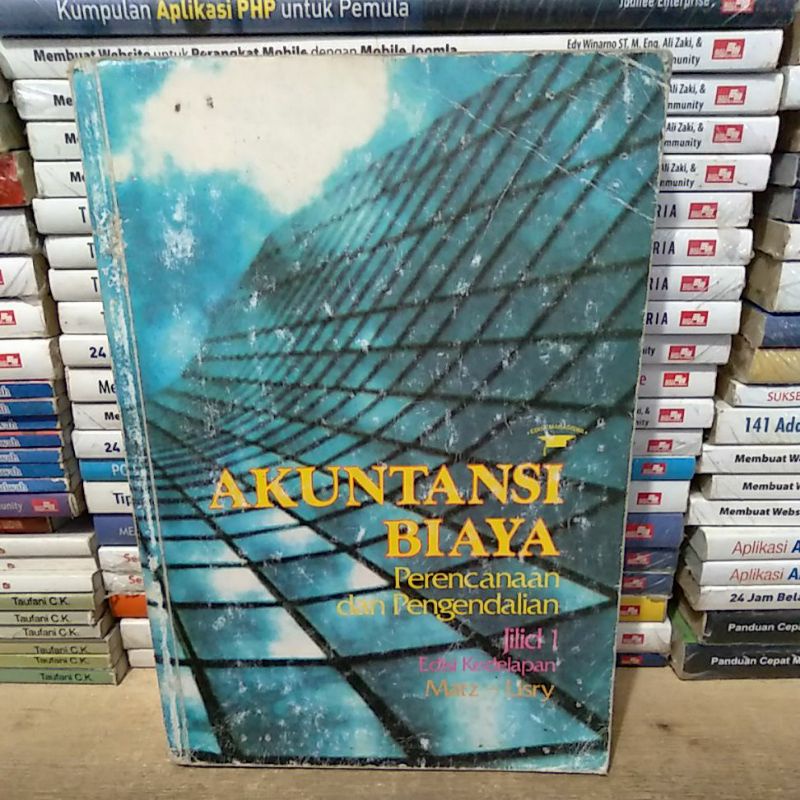 akuntansi biaya jilid 1 buku bekas yang ori