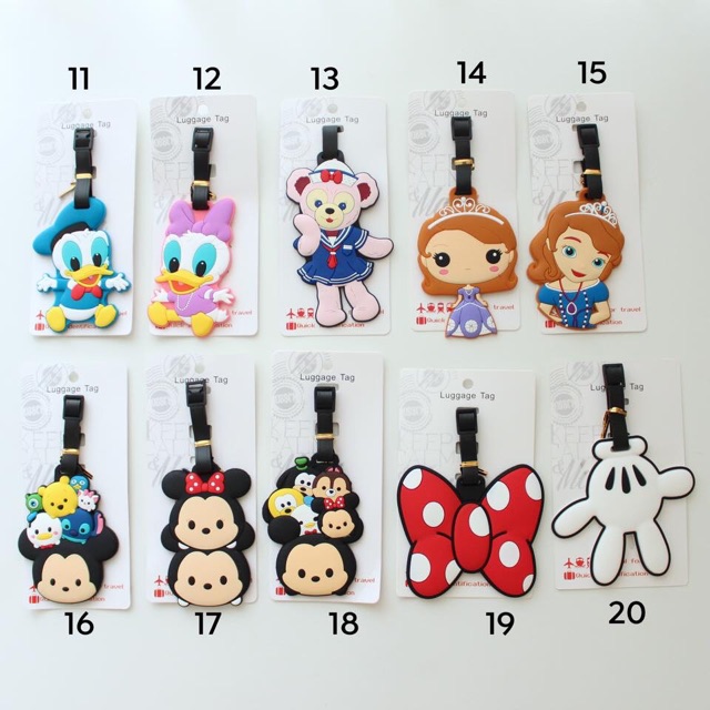 READY STOCK TRAVEL LUGGAGE TAG / gantungan koper