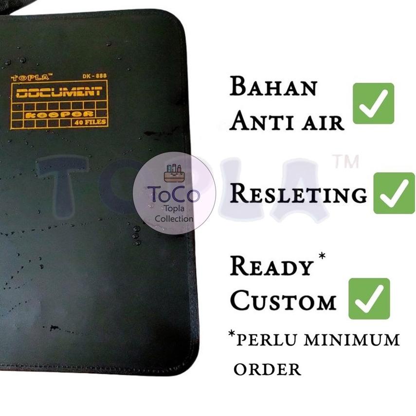 

Miliki FREE GIFT Document Keeper Penyimpan Dokumen Map File Folio Custom Map Resleting Anti Air Topla 20 40 60 ,.