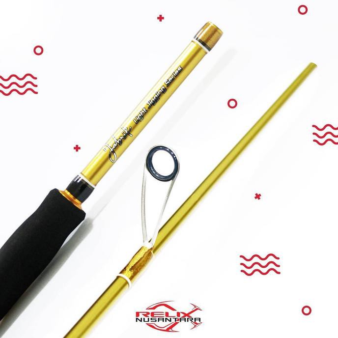 Joran Relix Nusantara Jabrik Pe 1.2 - Spinning - Gratis Pipa Pvc