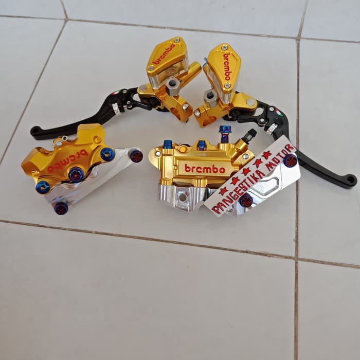 Unik KALIPER BREMBO-MASTER REM-BREKET DEPAN BELAKANG NMAX DAN 10 BAUT Berkualitas