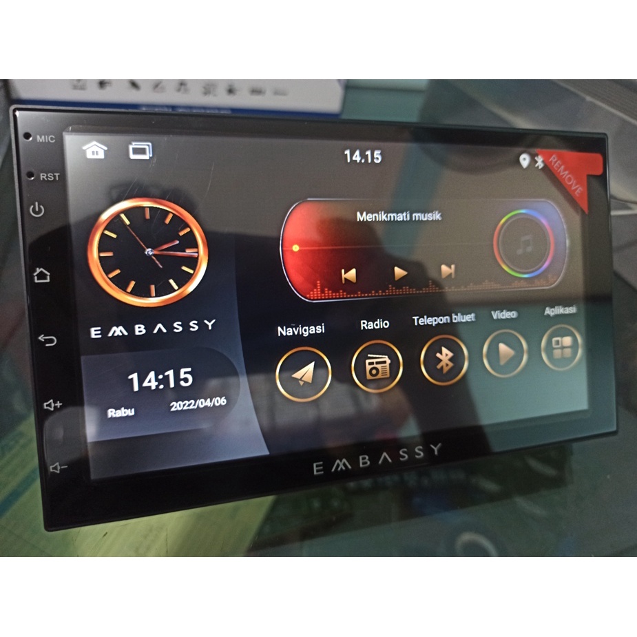 Headunit Head Unit Android Embassy 7 Inch Platinum Ram 2GB Rom 32GB