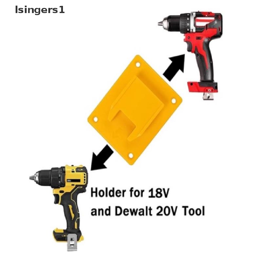 (lsingers1) Holder Bor 14.4V 20V Dengan 4 Paku Mounting Untuk M18 18V