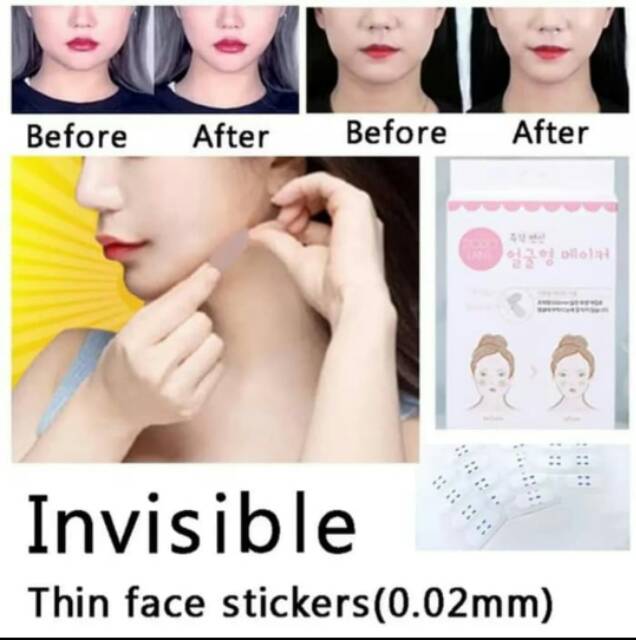 DODO LABEL SLIM FACE LIFT V LINE STICKER TAPE STIKER PENIRUS WAJAH