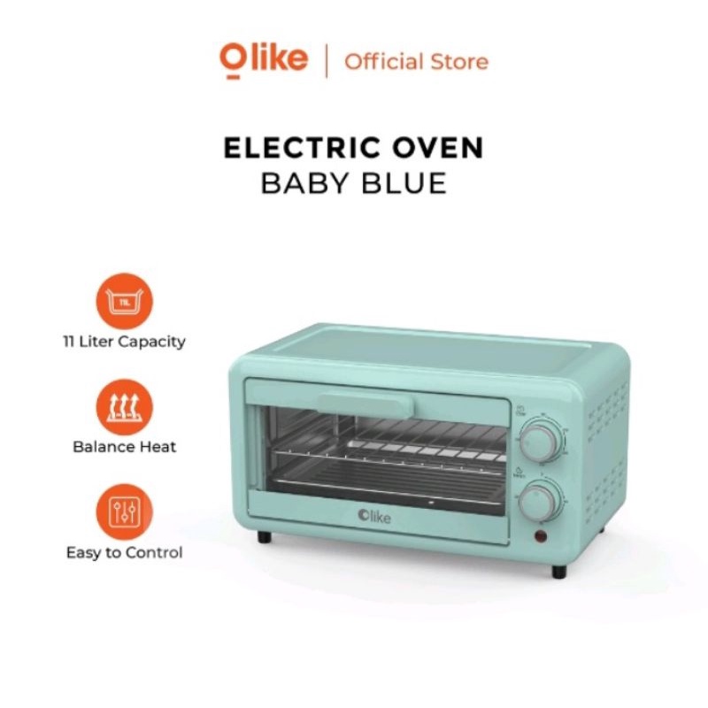 Olike Electric Oven-Garansi 1tahun (Baby Blue)