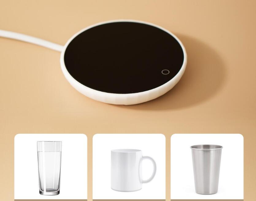 Xiaomi Lexiu constant temperature coaster 55 degrees constant temperature microgravity induction rapid heating compact and light