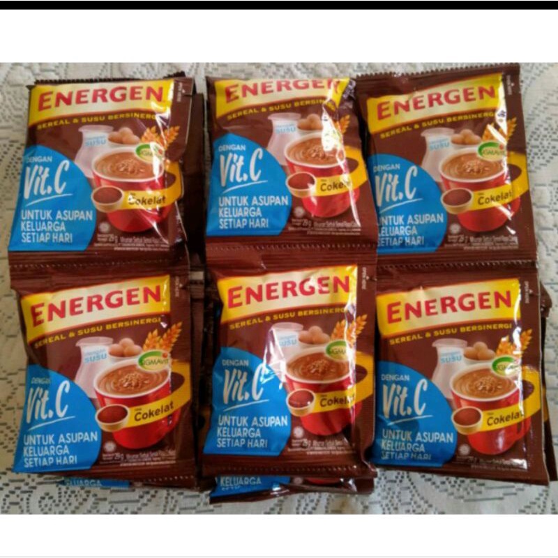 ENERGEN SEREAL KEMASAN BARU, ADA 5 VARIAN. SEPACK 10 BKS