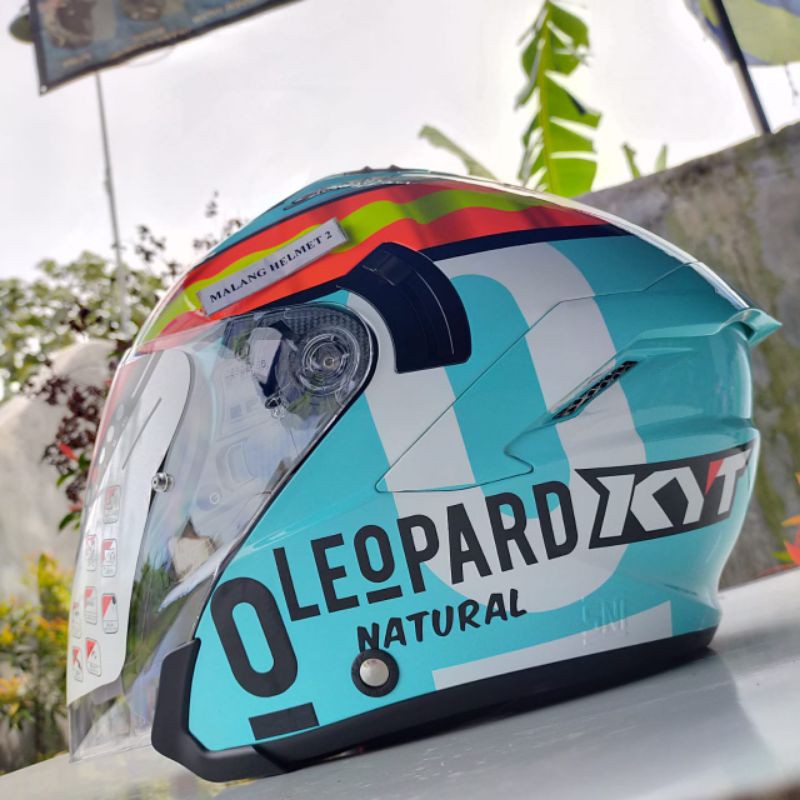 Jual Helm Half Face Kyt Nfj Jaume Leopard Ongkir Murah Kg Shopee