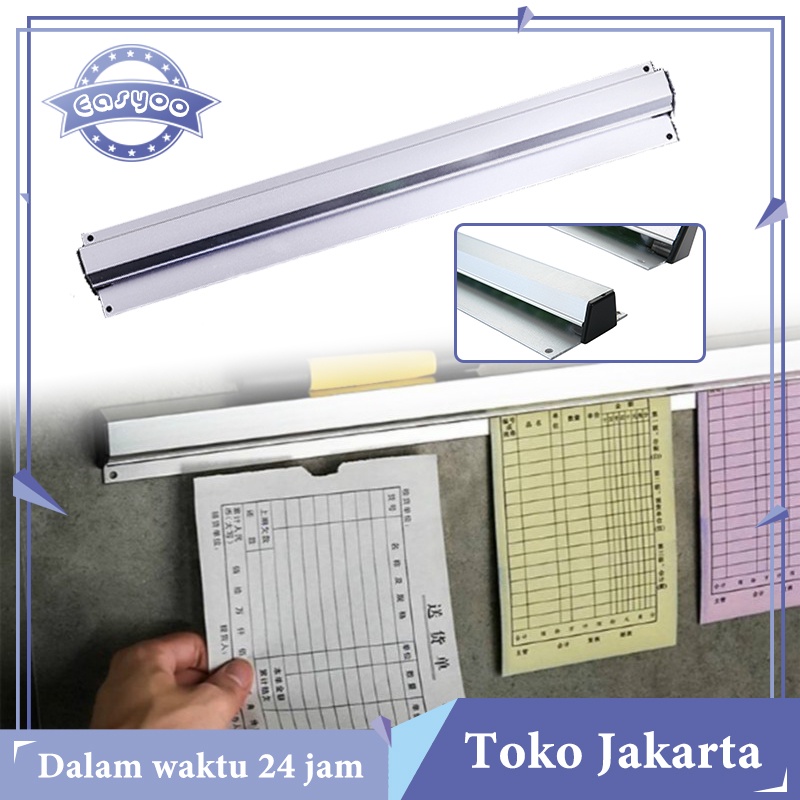 

Penjepit Kertas Bon Bill Tab Grabber Aluminum Bill Holder Restaurant Getra Cafe