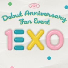 KAOS EXO DEBUT ANNIVERSARY FAN EVENT 2022 EXO T-SHIRT kpop