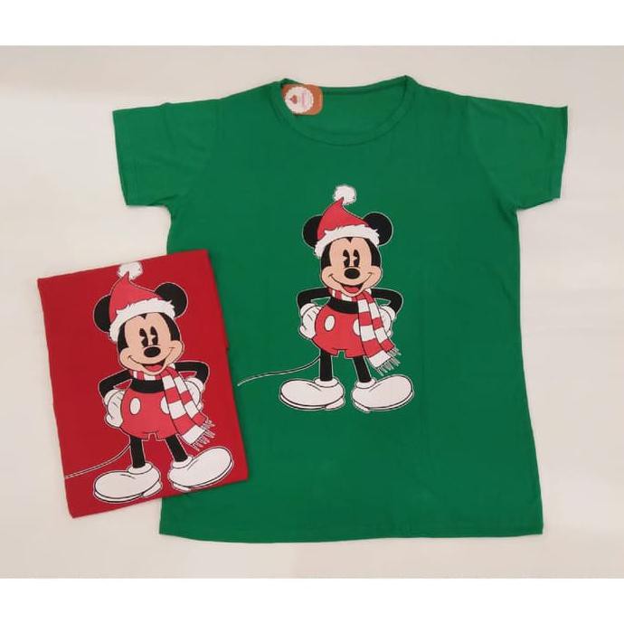Topp Terlaris Kaos Jumbo Mickey Natal Xxxl Oreenjy Cupcake