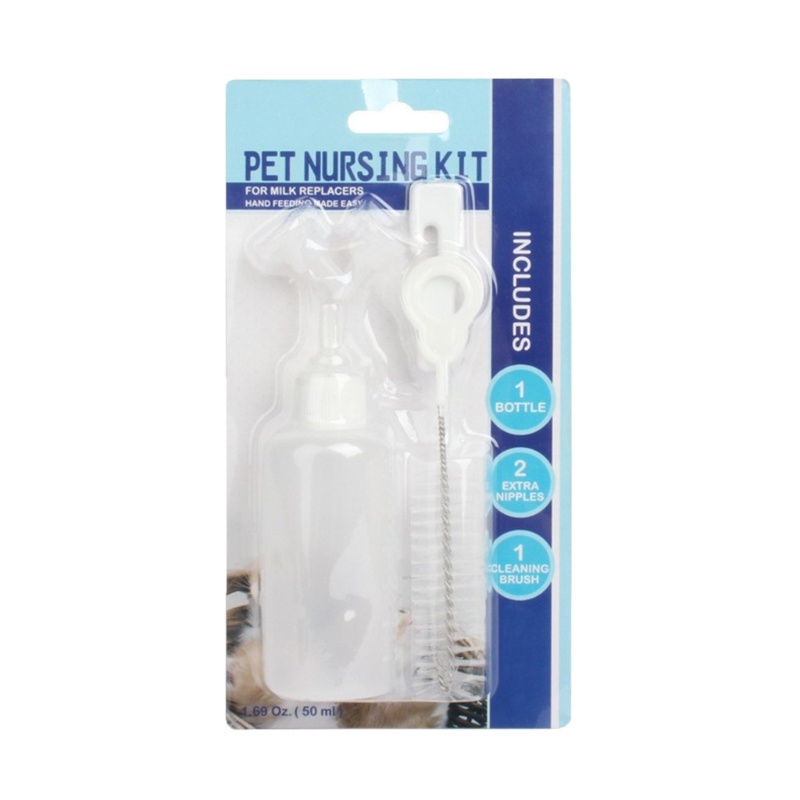 Set Botol Susu Dan Sikat Pembersih Untuk Hewan Peliharaan