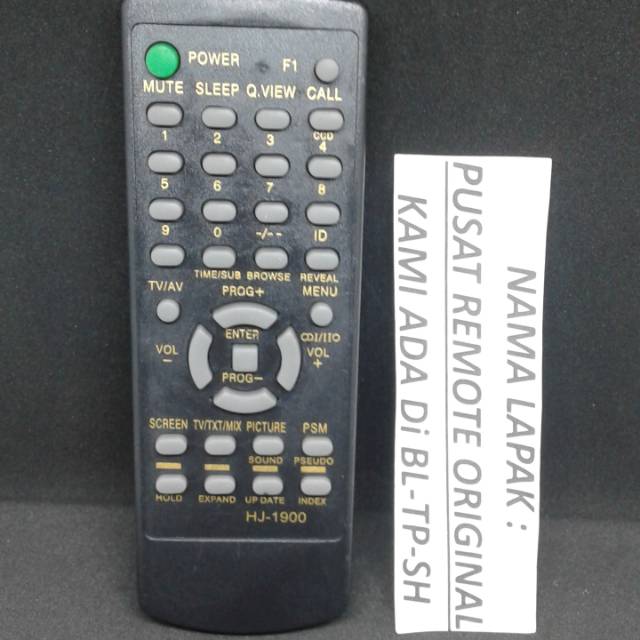 REMOTE REMOT TV TABUNG AKARI SEPERTI ORIGINAL