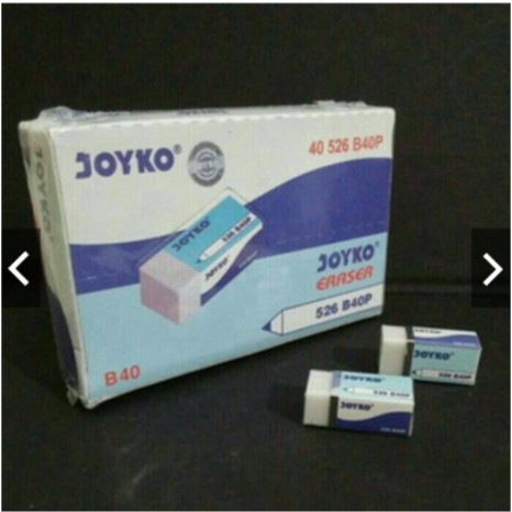 

PENGHAPUS JOYKO B40 HITAM MURAH ERASER PUTIH BIRU ORIGINAL ASLI