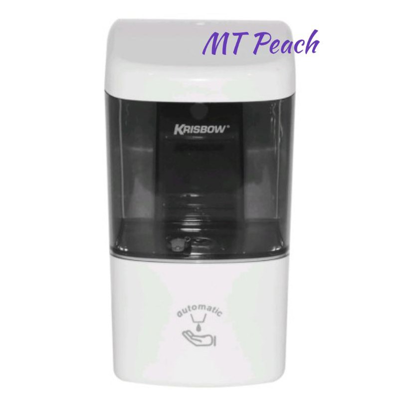 KRISBOW DISPENSER SABUN CAIR OTOMATIS 500 ML TEMPAT SABUN CAIR AUTOMATIC SOAP DISPENSER