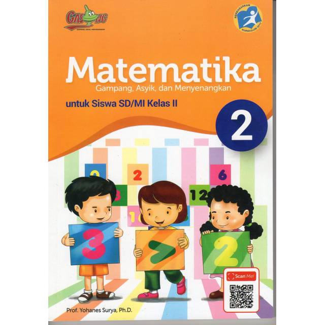 Buku K13 Matematika Gasing Sd Mi Kelas 2 Prof Yohanes Surya Ph D Shopee Indonesia