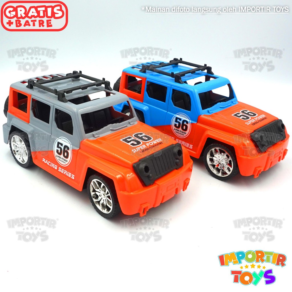 Mainan mobil-mobilan R/C OFF-ROAD SUPER + (BATRE BISA DI CHARGE) IMPORT QUALITY
