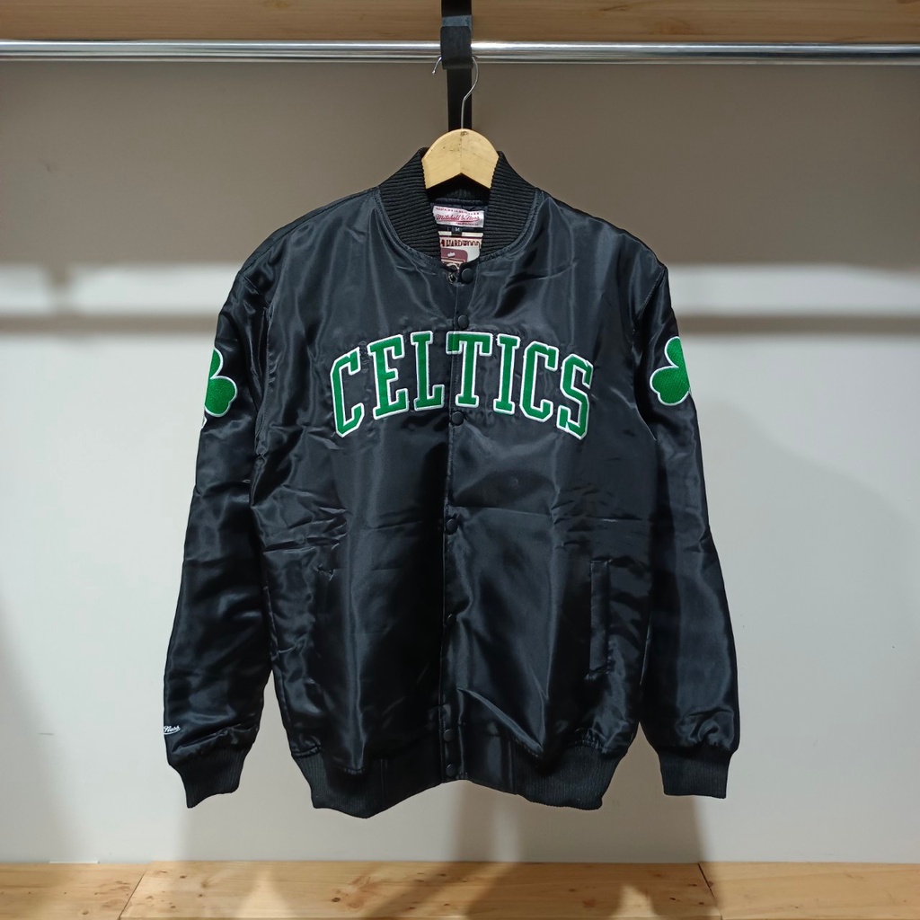 VARSITY CELTICS MITCHELLE & NESS MIRROR HIGH QUALITY | JAKET CELTICS FULLTAG | SWEATER HOODIE CELTIC