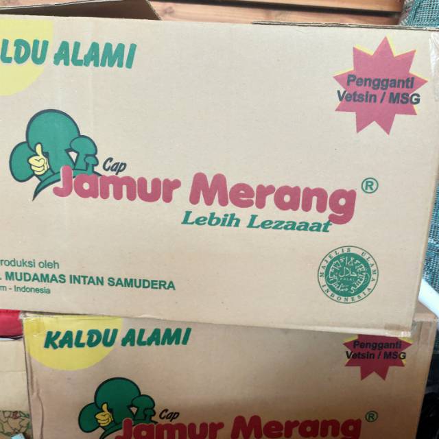 

Kaldu jamur original 1 karton isi 10 dus