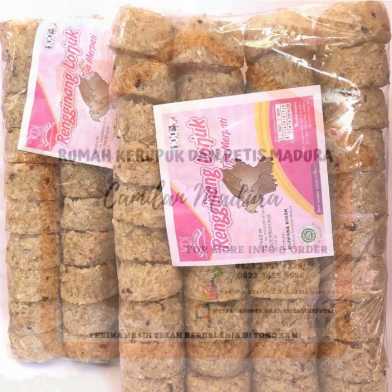 

Rengginang Lorjuk 3 Merpati (750 gram)