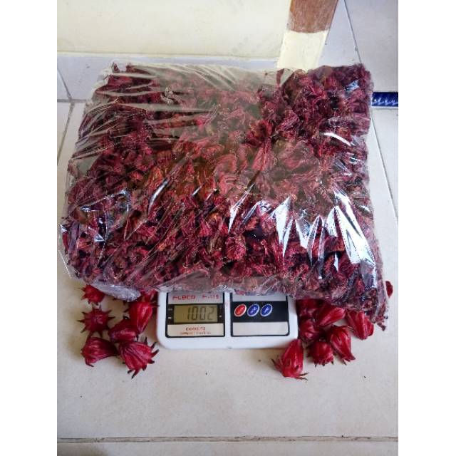 PROMO 1kg rosella/ teh rosella/ teh bunga rosella kering/ teh rosella kering/ teh herbal