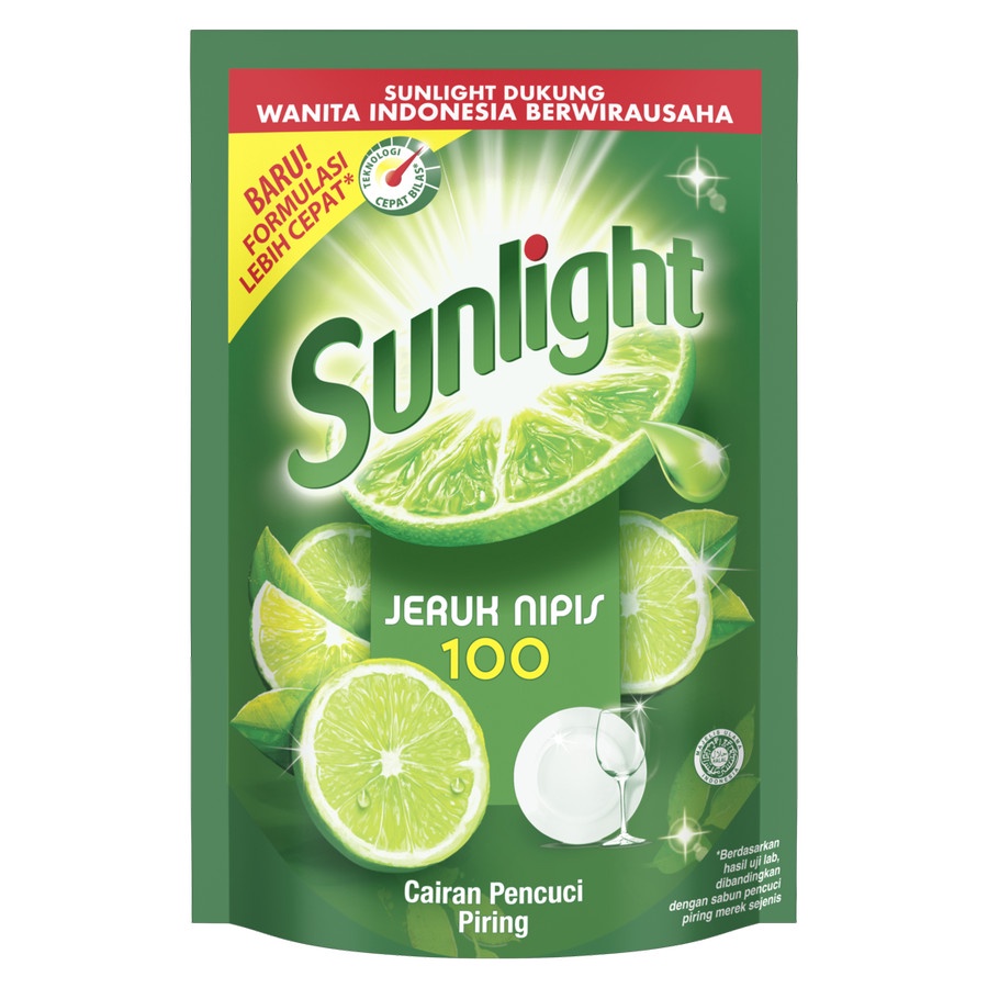 SUNLIGHT JERUK NIPIS 100  REFILL    CAIRAN PENCUCI PIRING