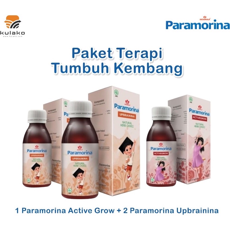 Paramorina - (3 botol) Paket Terapi Tumbuh Kembang - Madu Kesehatan Anak