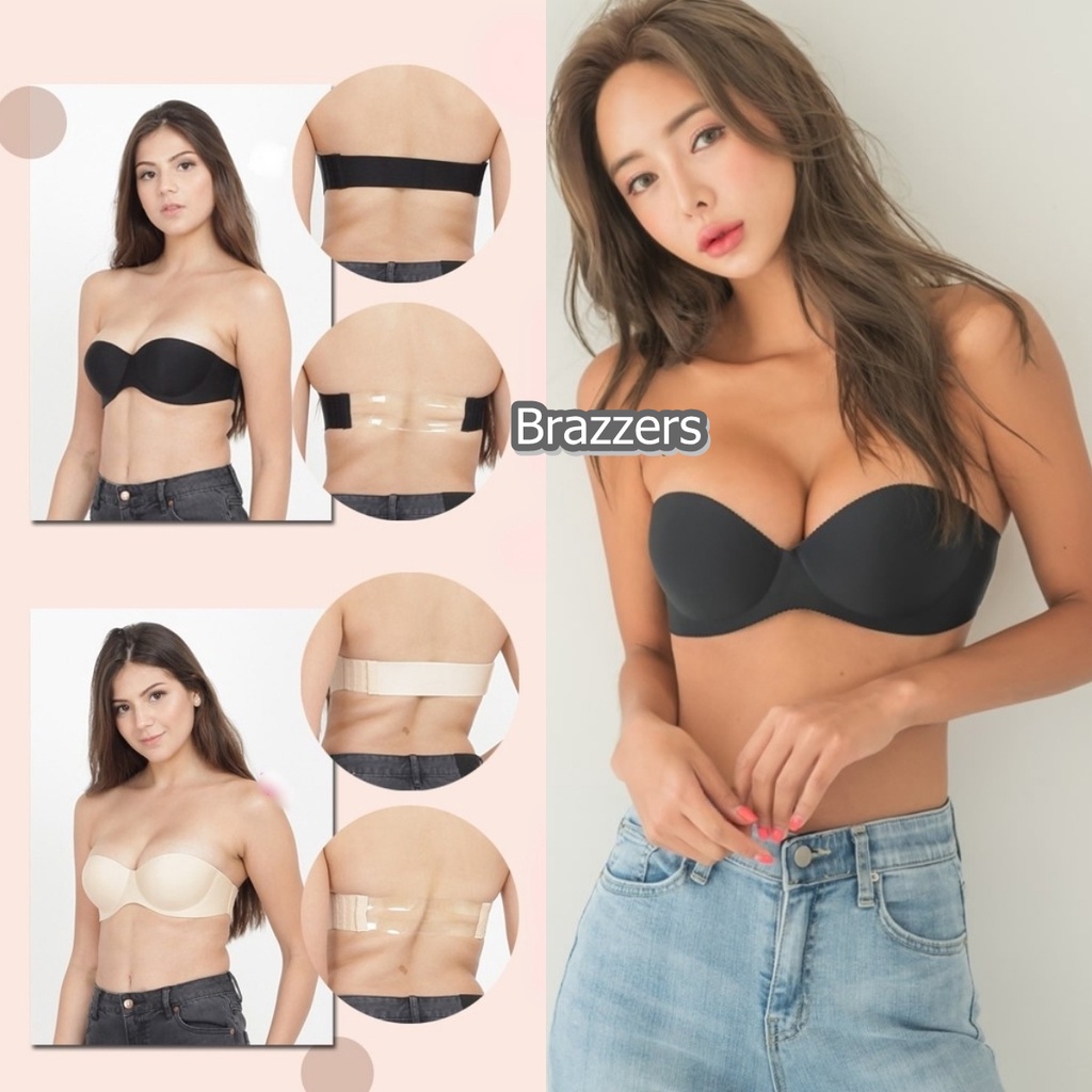 Push Up Bra Wanita Seamless Setengah Cup Berkawat Pakai Ada Pake Kawat Busa Tebal Ukuran Size 32 34 