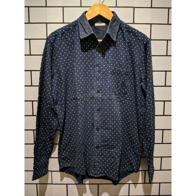 Flanel/ kemja casual original brand GU (uniqlo)