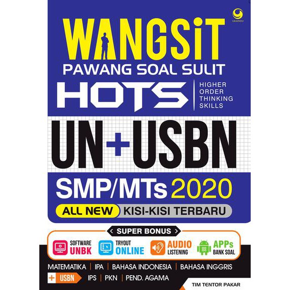 Buku Terlaris Wangsit Pawang Soal Sulit UN + USBN 2020 (100% Original )-4
