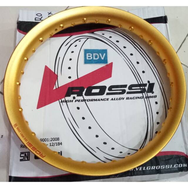 Velg Rossi 160 X 17 U Shape Gold (160 Ring 17)