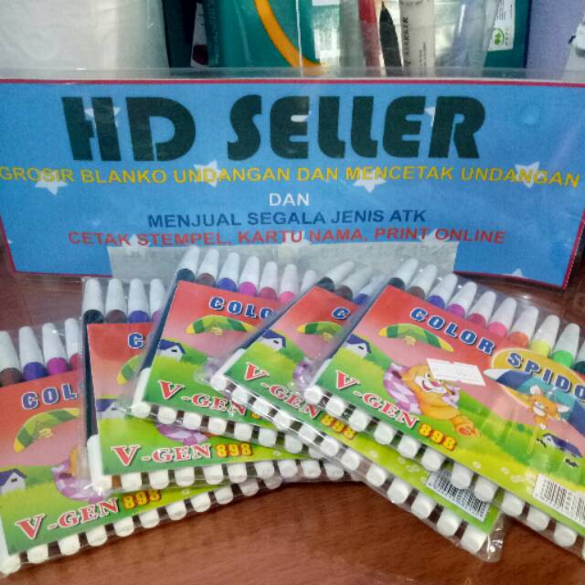 

SPIDOL WARNA V GEN 898