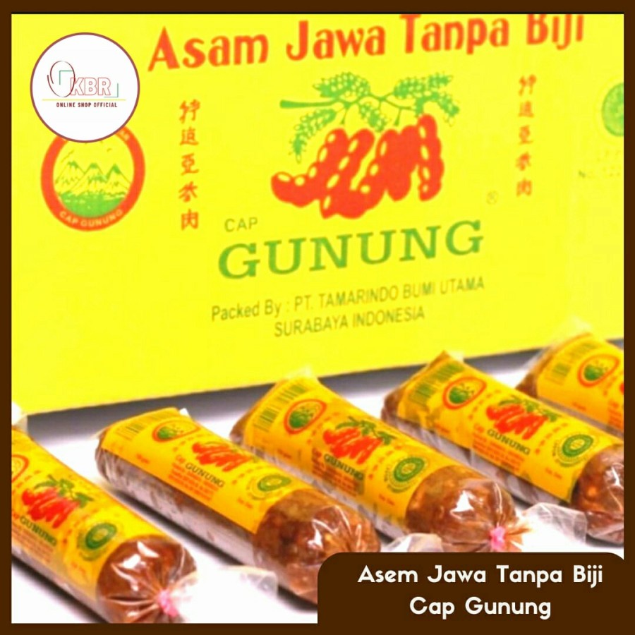 

Asam Jawa Tanpa Biji cap Gunung - 150gr