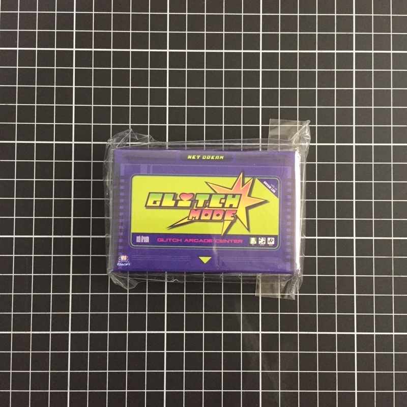 (booked) nct dream pop up glitch mode — matching card sealed, mini frame & postcard (mark)