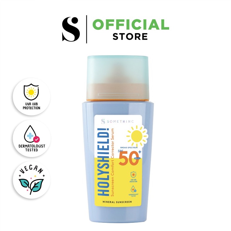 SOMETHINC Holyshield Sunscreen Comfort Corrector Serum SPF 50+ PA++++ - SUN SCREEN