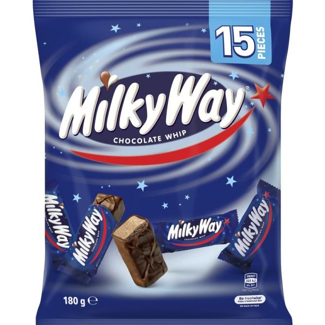 Coklat Milky Way 15 Pack Isi 15 Chocolate Import Aussie