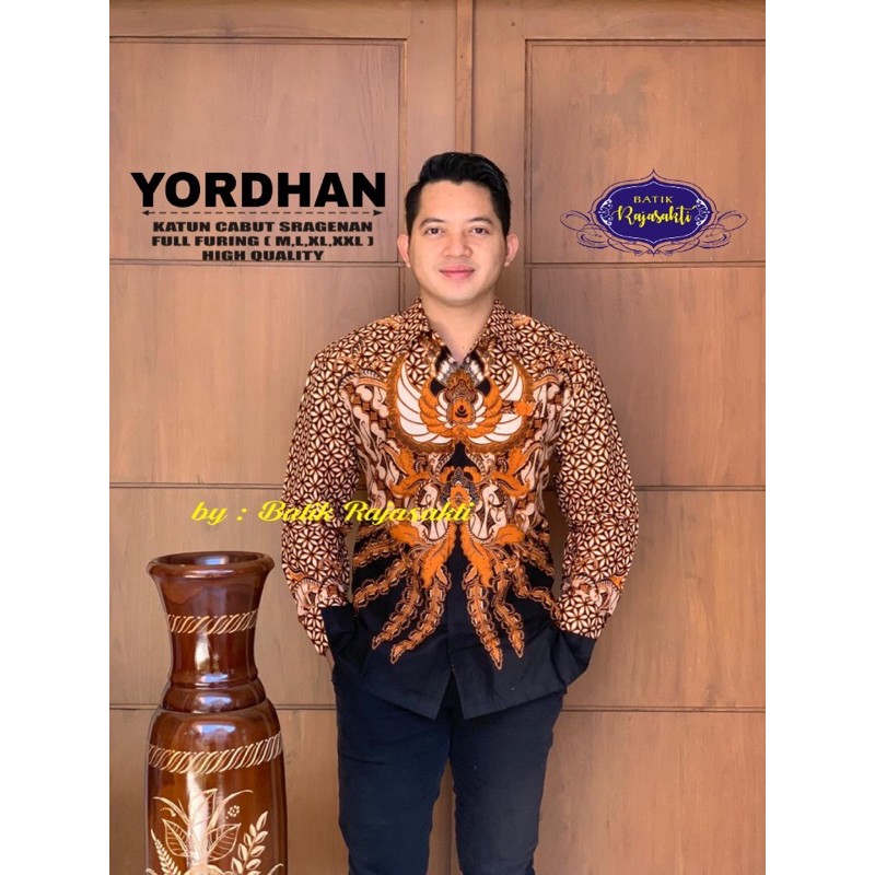 BATIK YORDHAN FULL FURING KATUN CABUT HALUS SRAGENAN SIZE M-XXL ASLI SOLO