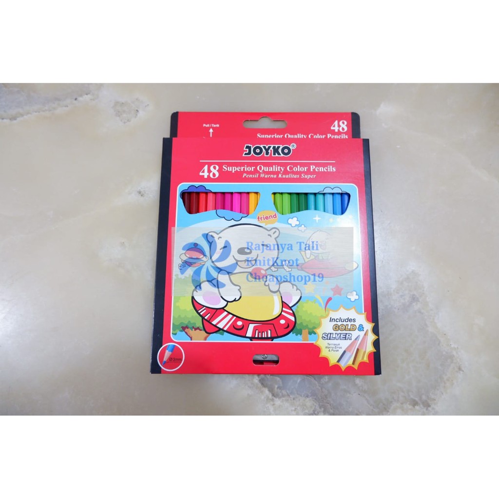 

Pensil Warna Joyko CP-48PB 48 Warna
