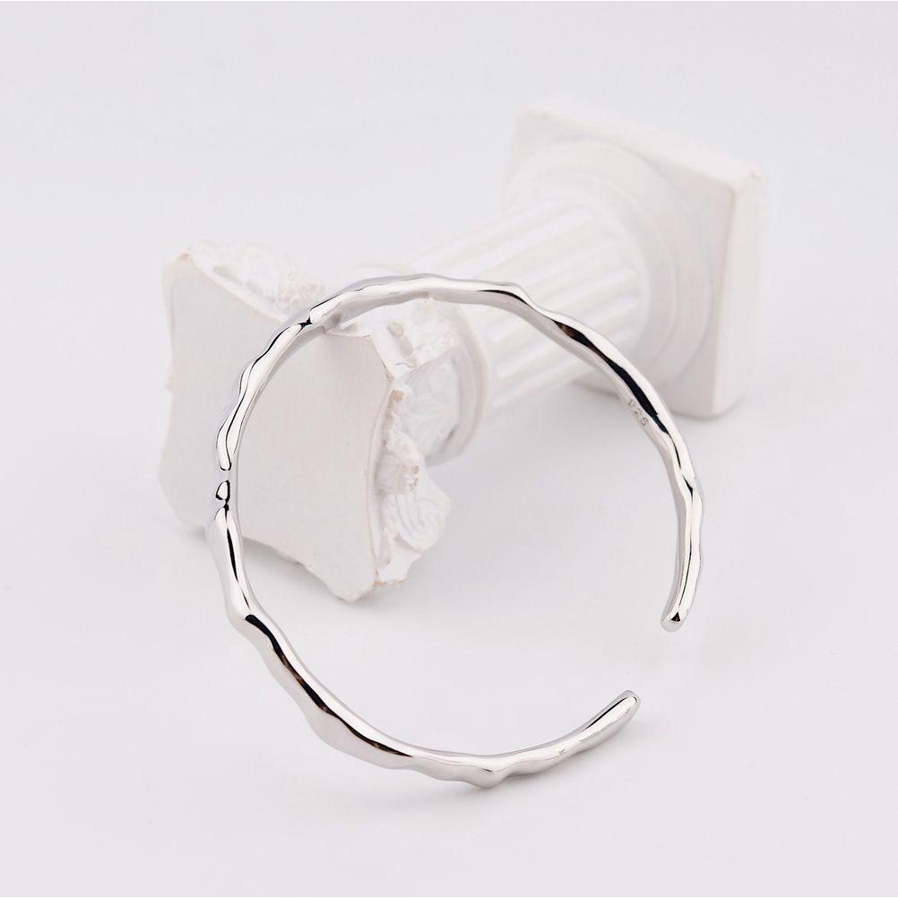 Mxbeauty Wanita Open Bangle Fashion Adjustable Halus Cekung-convex Cewek Manset Bangles