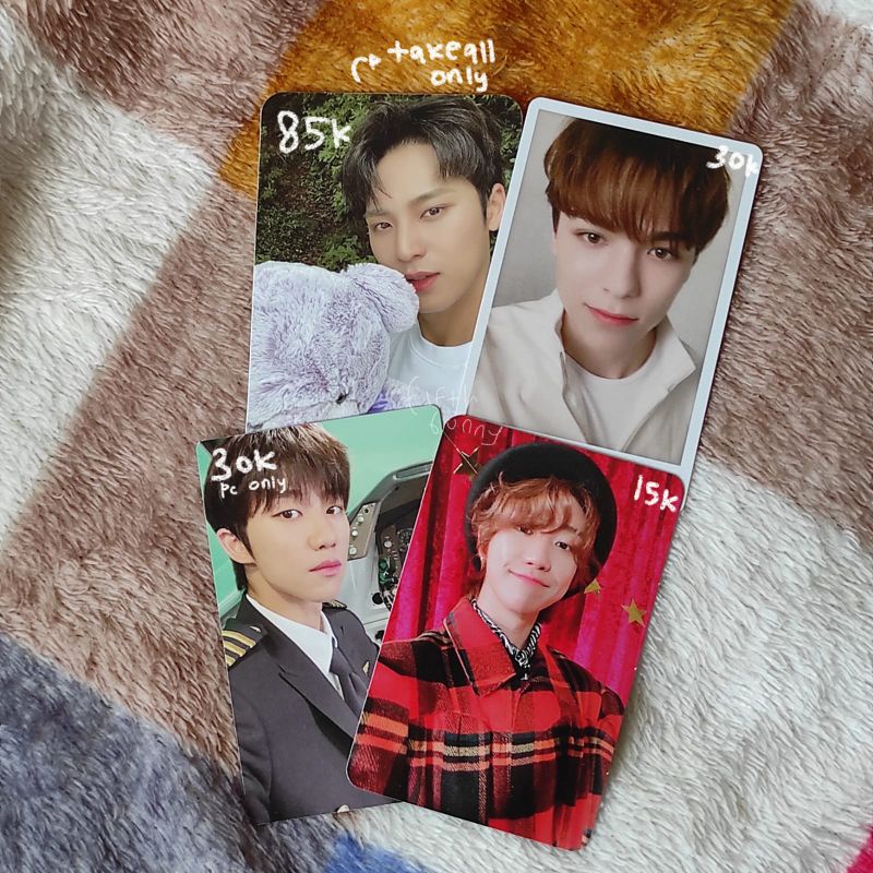 booked photocard mingyu dicon my choice is teddy selca vernon hmv an ode the8 pilot gomagz black