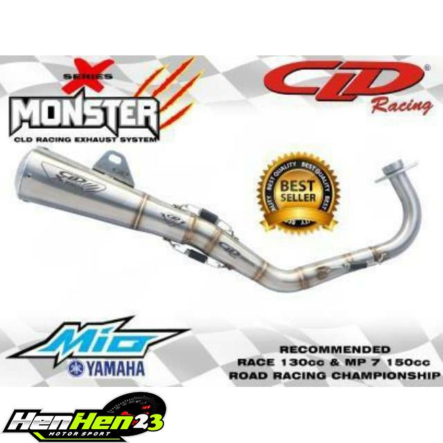 KNALPOT CLD Racing YAMAHA MIO NOUVO MONSTER X 150CC