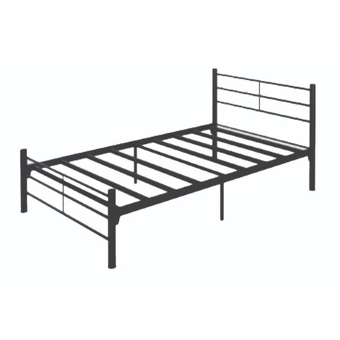 Ranjang Besi Minimalis Revo 120 x 200 Orbitrend