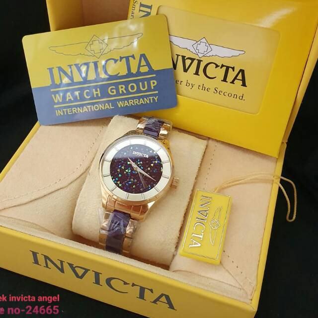 JAM TANGAN WANITA INVICTA ANGEL TYPE 24665 FREE BOX ORIGINAL INVICTA