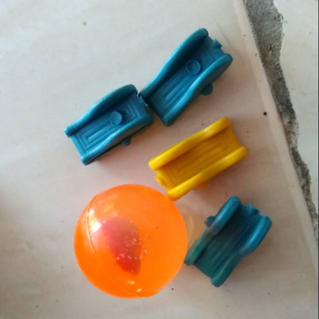 Bekel kecil set 1 bola 4 biji