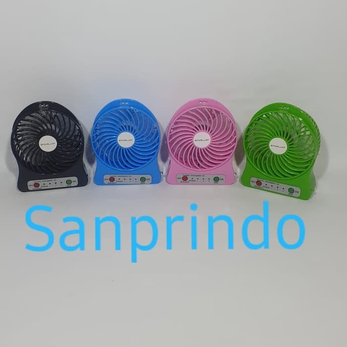 Promo kipas angin mini portable starlux ST888 kipas angin portable mini fan